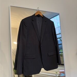 Banana Republic Charcoal Suit